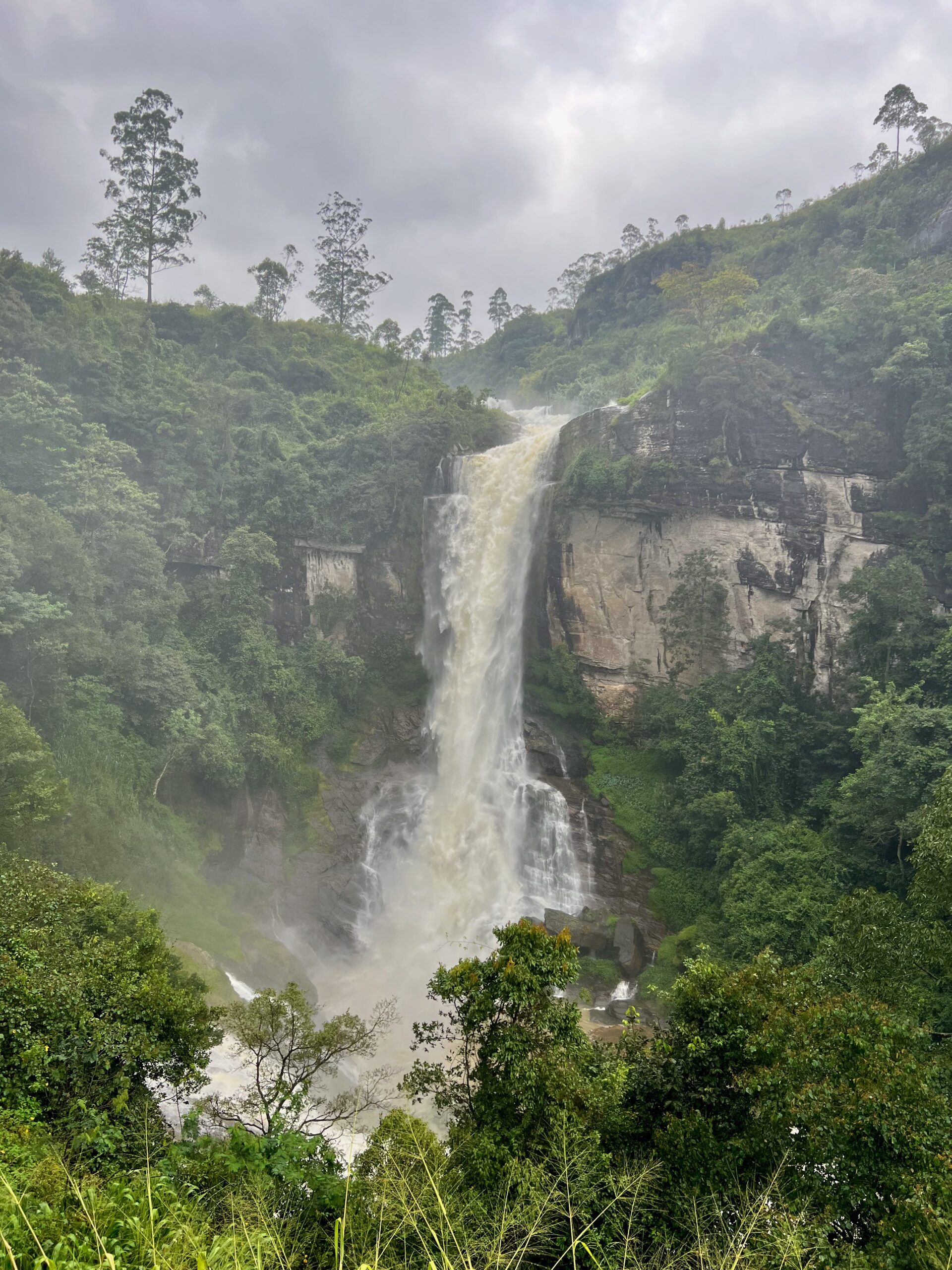 Cataratas de Ramboda en Sri Lanka